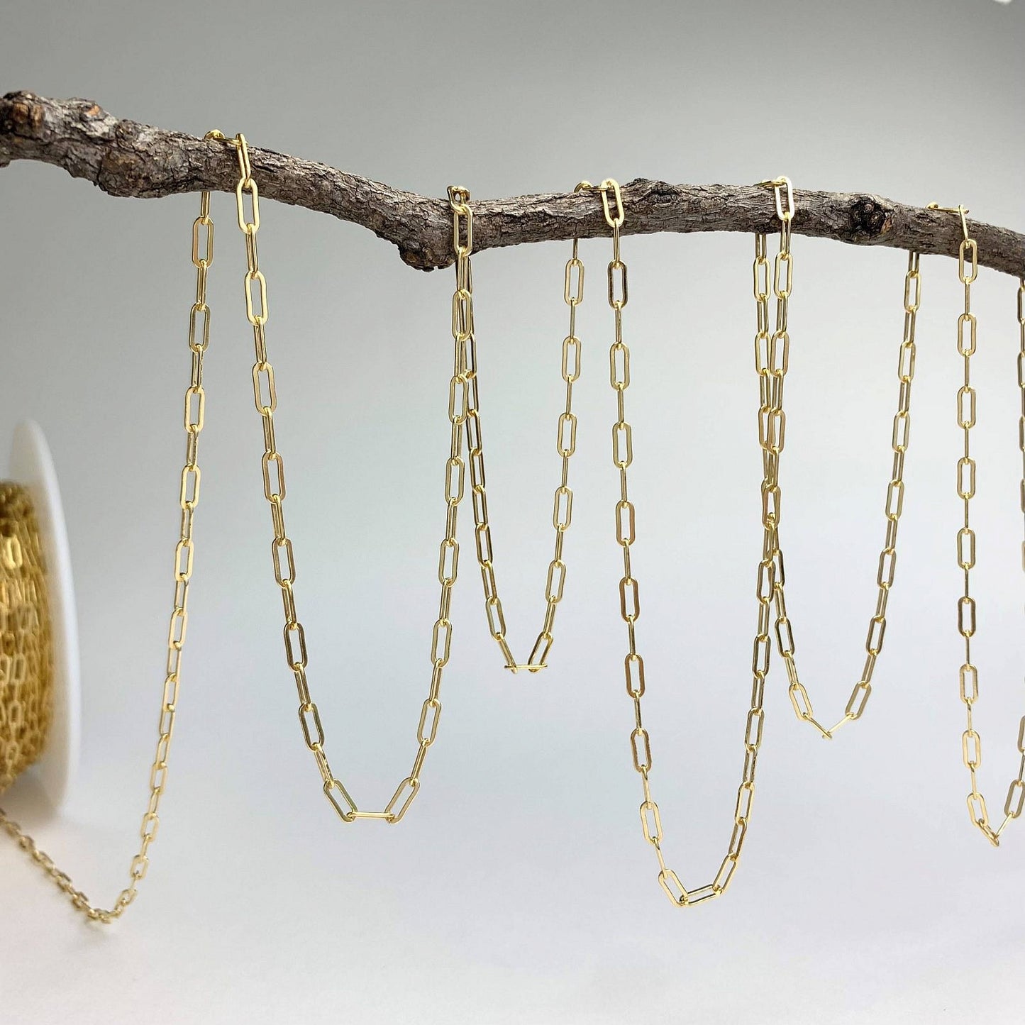 Escambrón | 14k Gold-Filled Paper Clip Chain