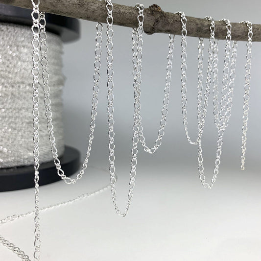 Jobos | Sterling Silver Twist Curb Chain